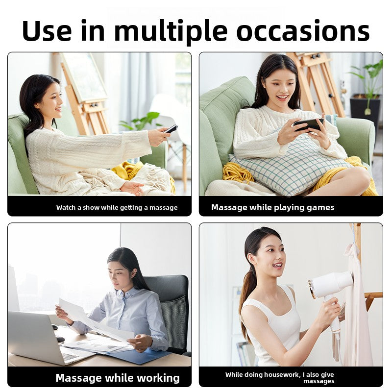 Electric Head Massager Wireless Scalp Relaxation Device