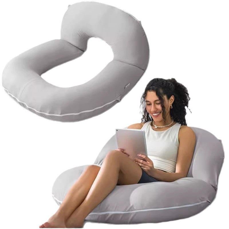 Ergonomic U-Shaped Back Support Pillow