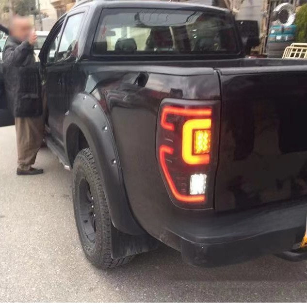 Ford Ranger LED Taillights 2012-2021 Model Blackened