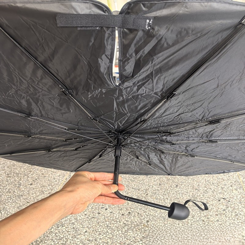 Foldable Car Windshield Sunshade with Heat Insulation