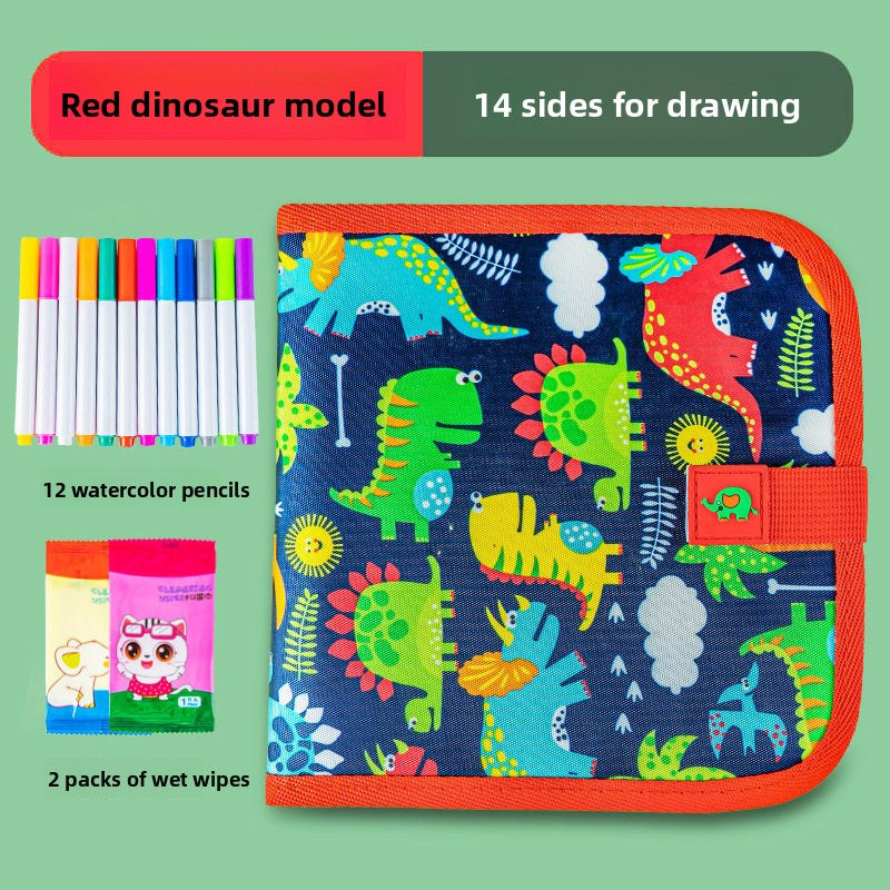Children's Toy Writing Whiteboard, Double-Sided Painting Blackboard,  Drawing Board