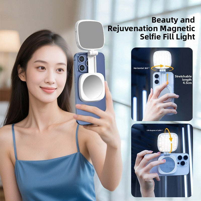 Magnetic Phone Fill Light Stand