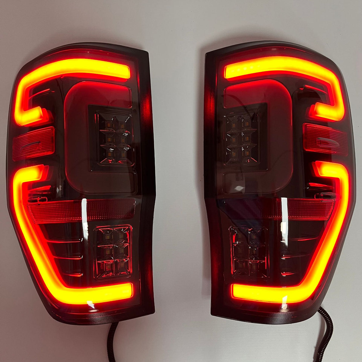 Ford Ranger LED Taillights 2012-2021 Model Blackened