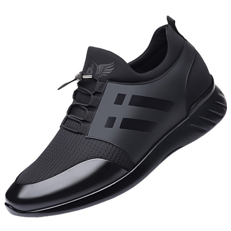 Mens Soft Sole Leather Casual Slip-On Shoes