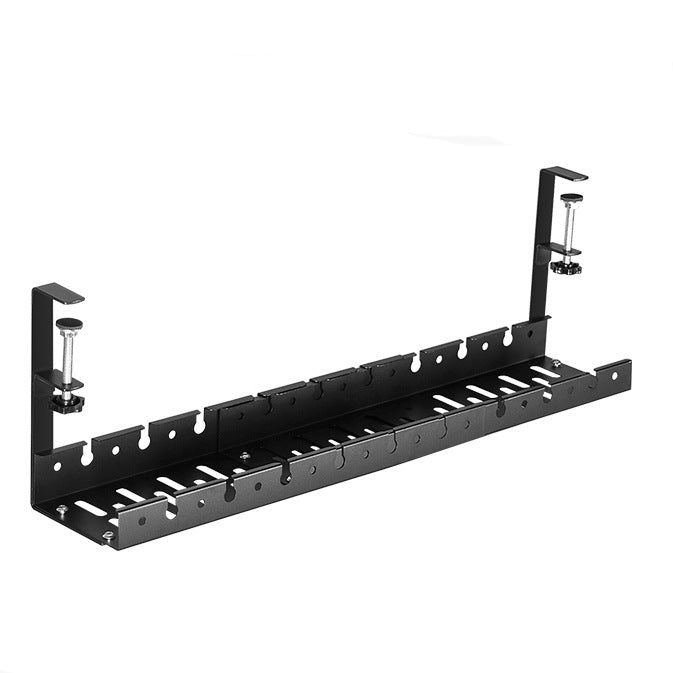 Under Desk Retractable Cable Management Tray