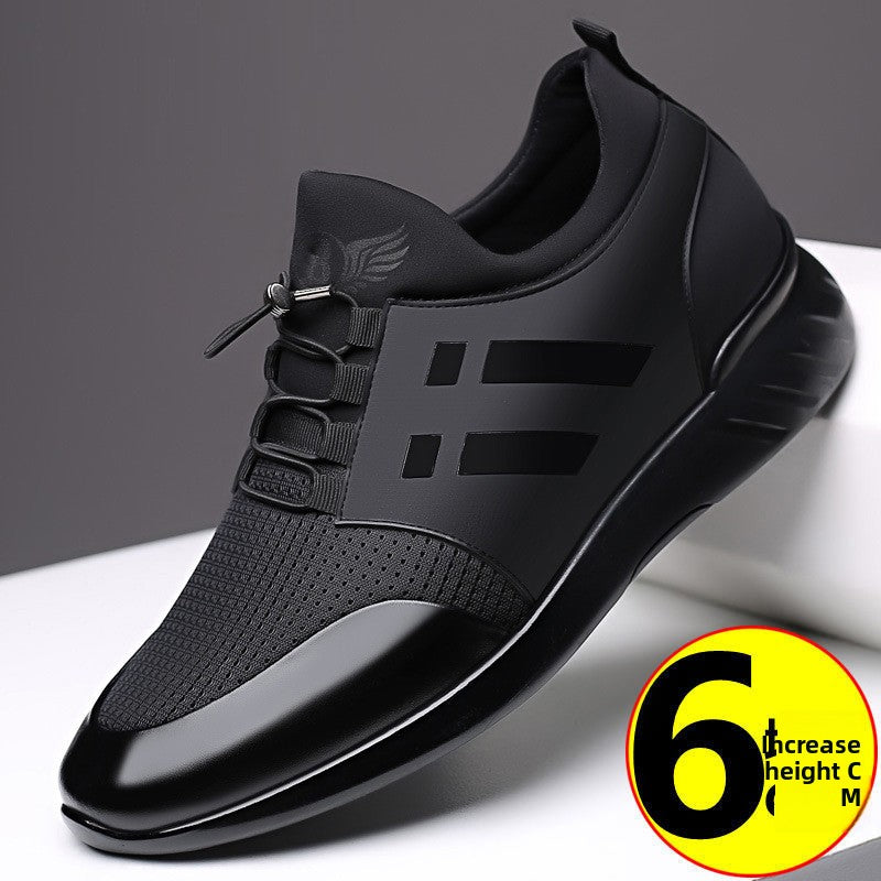 Mens Soft Sole Leather Casual Slip-On Shoes