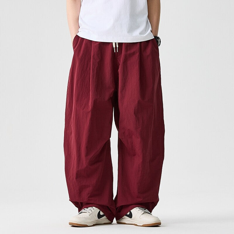 Loose Straight Leg Casual Pants