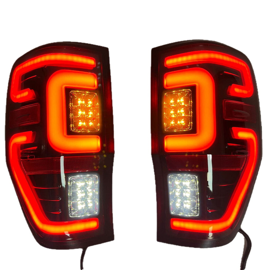 Ford Ranger LED Taillights 2012-2021 Model Blackened