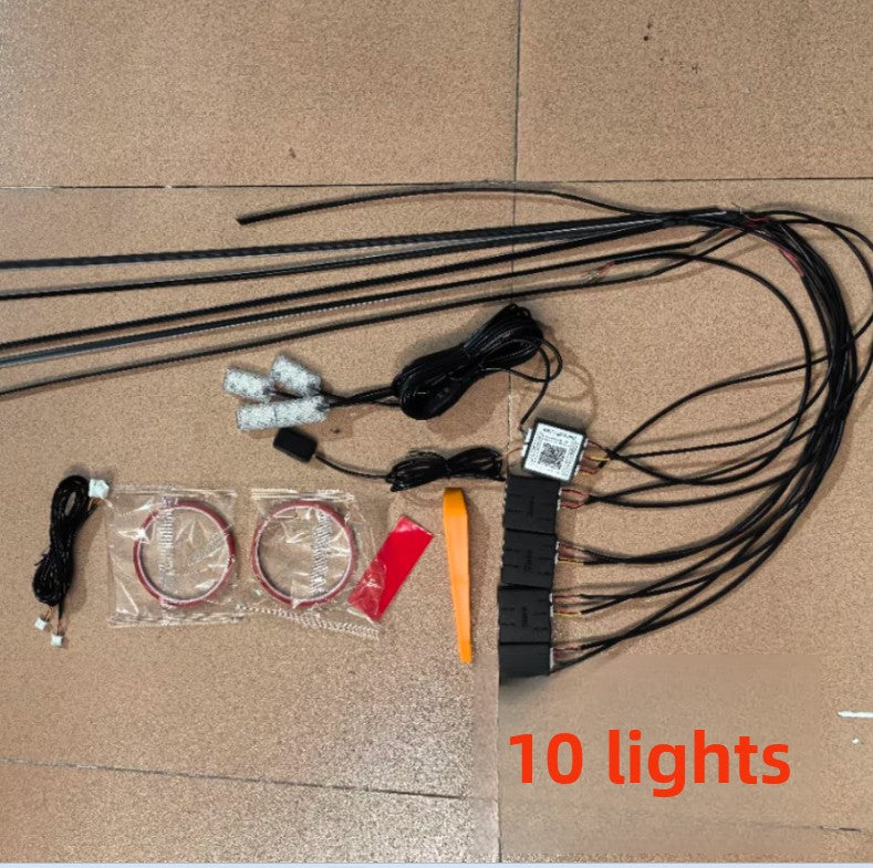 App Controlled Car LED Interior Ambient Light