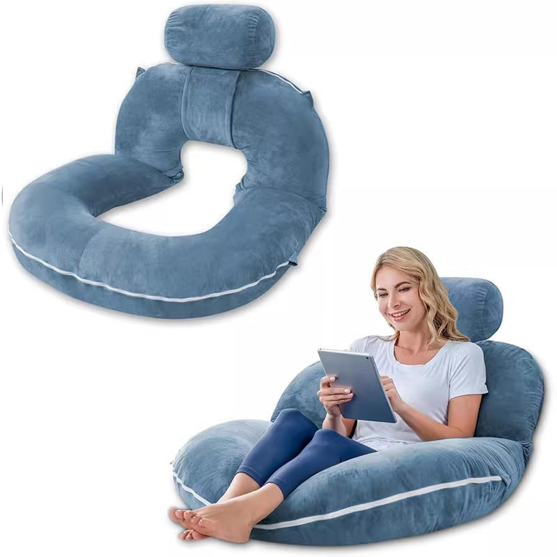 Ergonomic U-Shaped Back Support Pillow