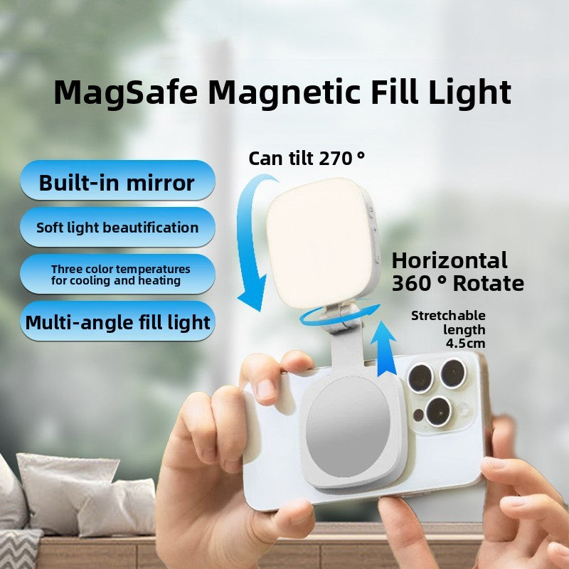 Magnetic Phone Fill Light Stand