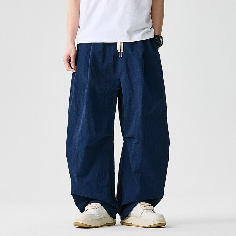 Loose Straight Leg Casual Pants
