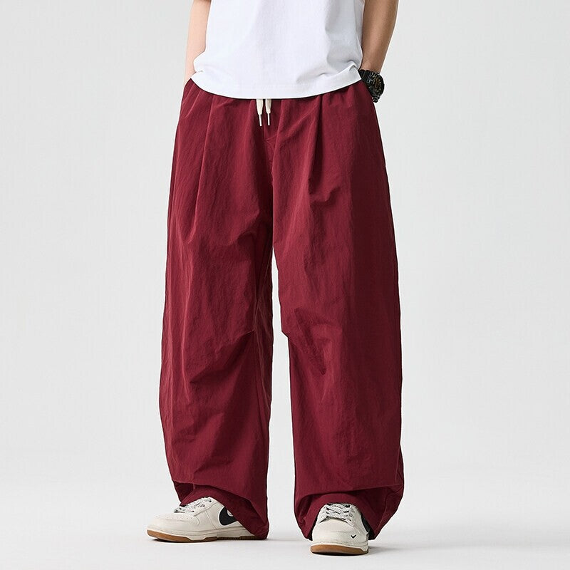 Loose Straight Leg Casual Pants