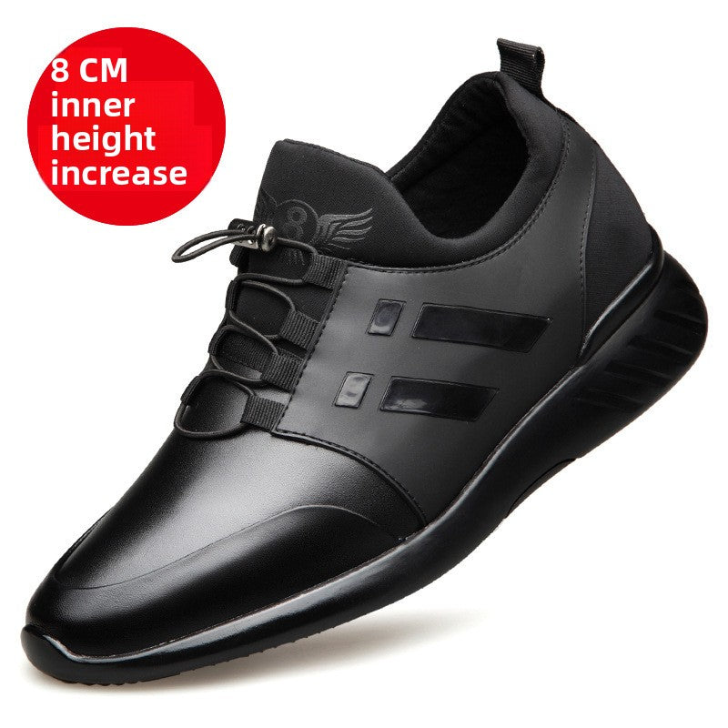Mens Soft Sole Leather Casual Slip-On Shoes