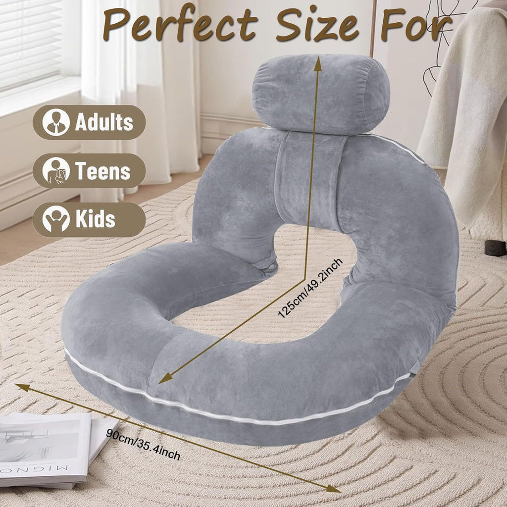 Ergonomic U-Shaped Back Support Pillow