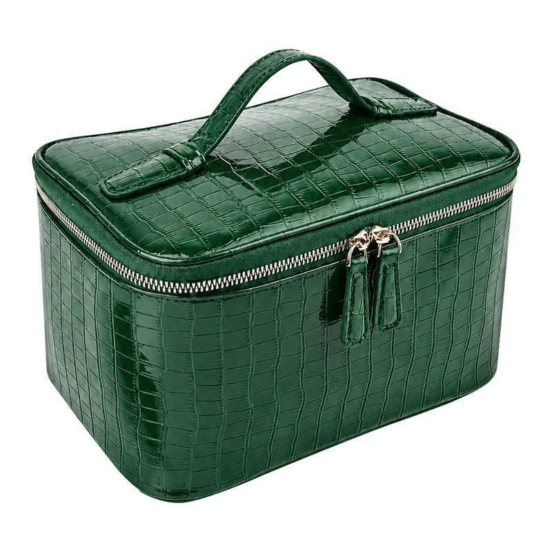 Crocodile Pattern Makeup Bag
