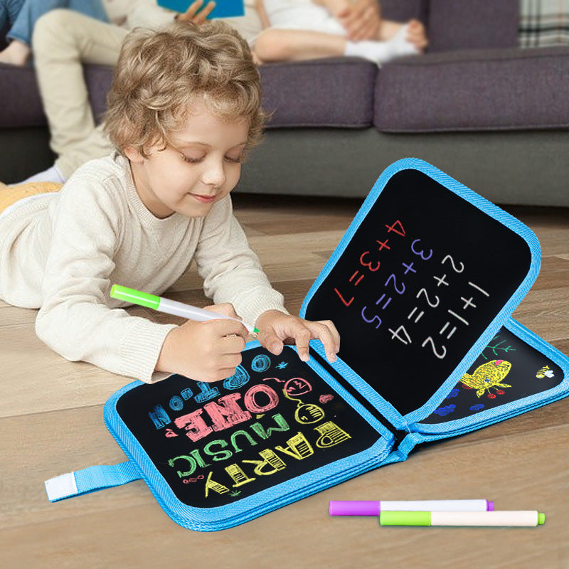 Children's Toy Writing Whiteboard, Double-Sided Painting Blackboard,  Drawing Board