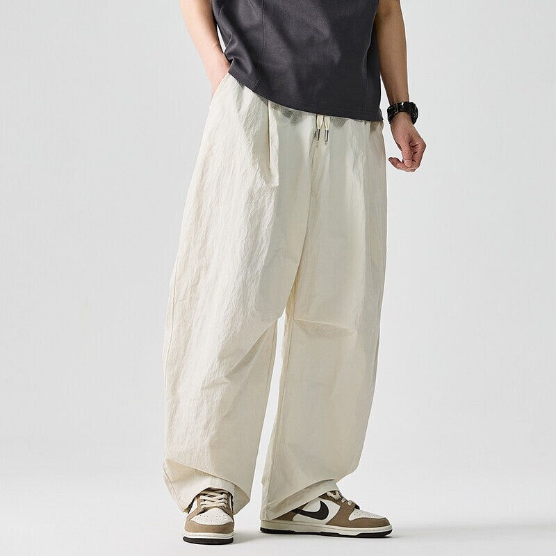 Loose Straight Leg Casual Pants