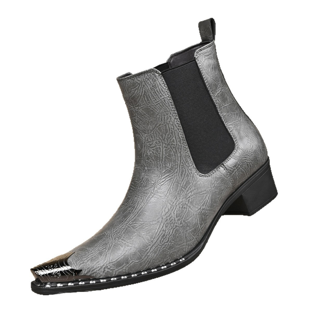 Men's Korean Style Martin Boots Leather Short Boots
