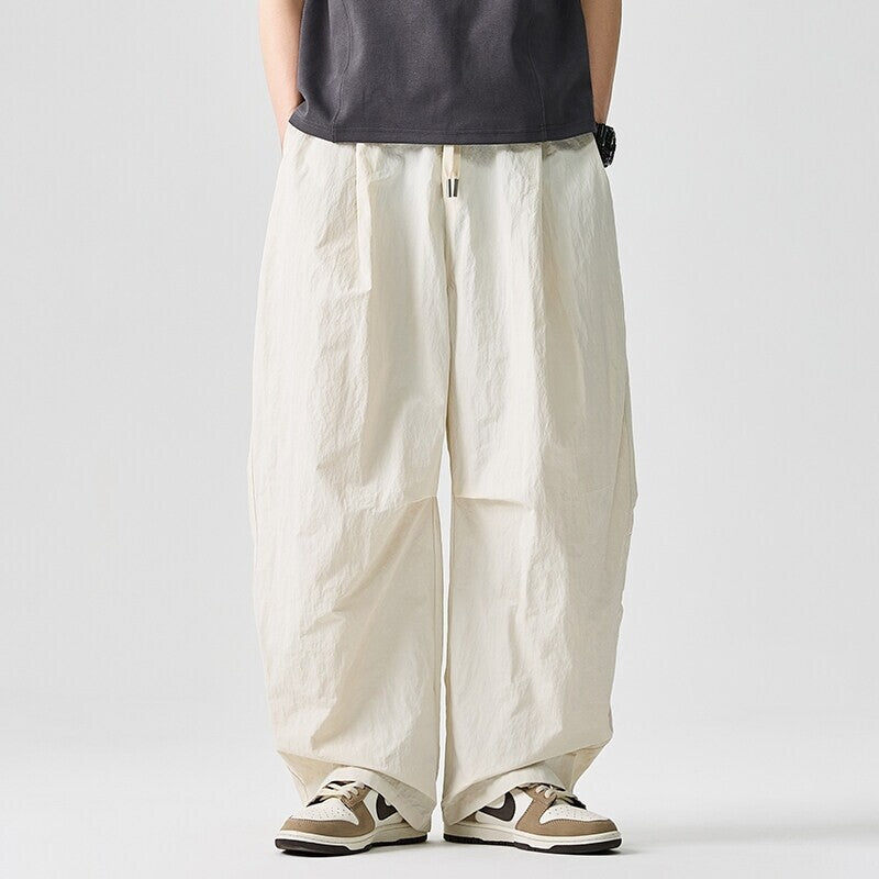 Loose Straight Leg Casual Pants