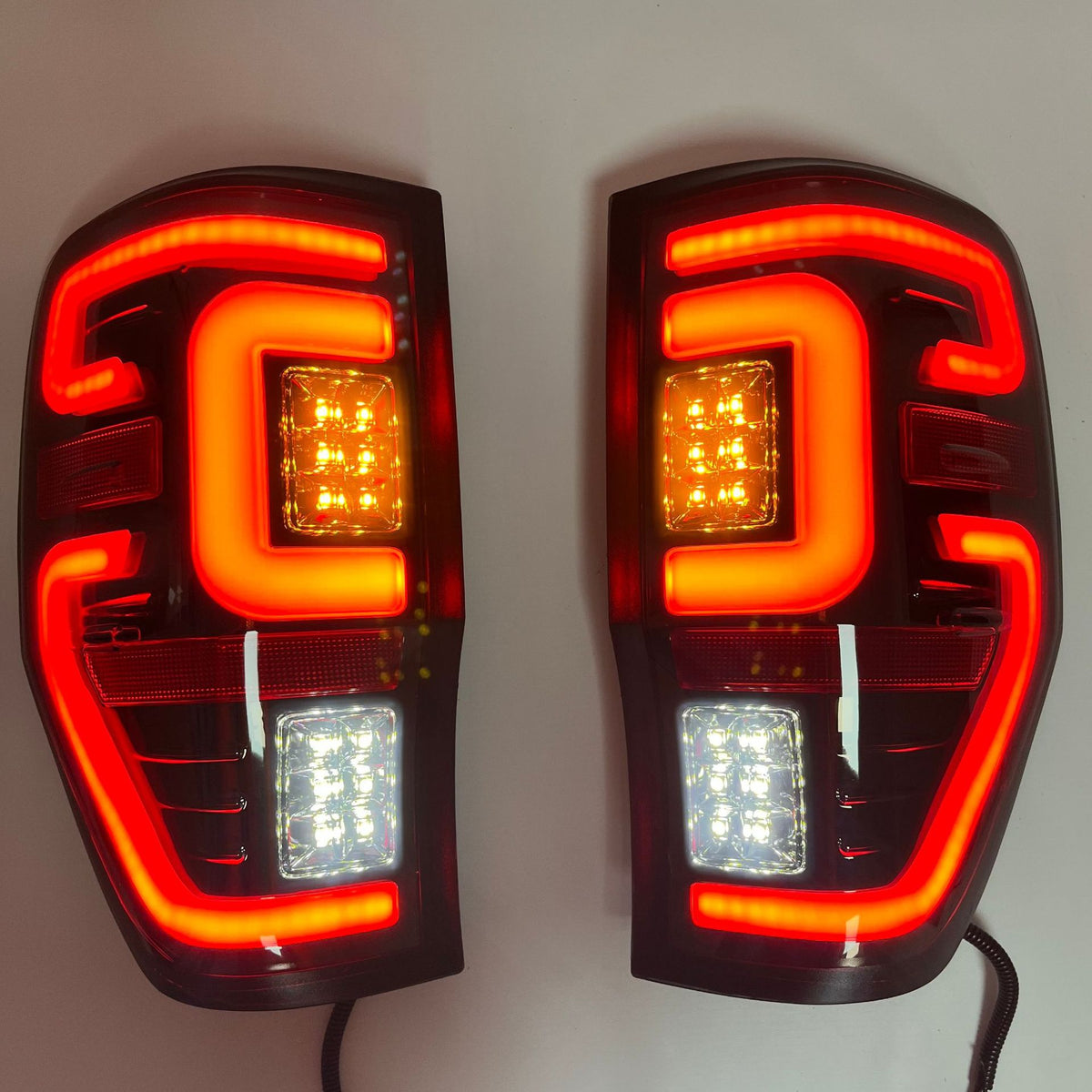 Ford Ranger LED Taillights 2012-2021 Model Blackened