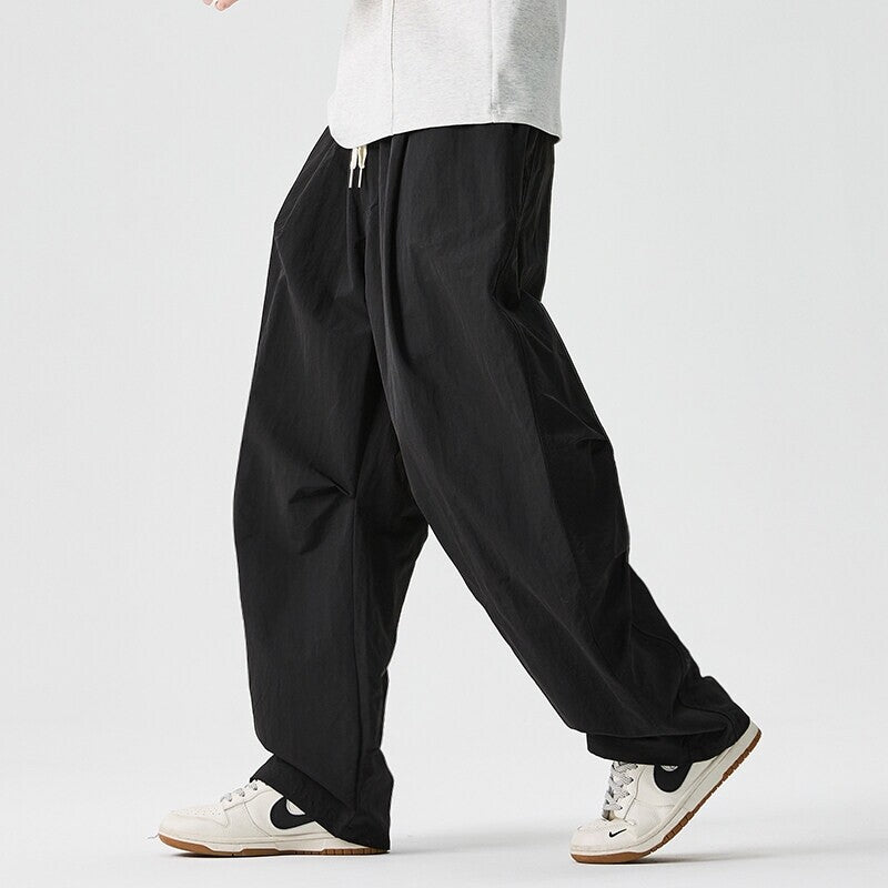 Loose Straight Leg Casual Pants