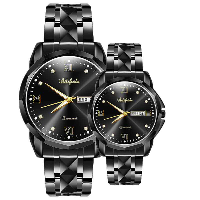 Steel Band Quartz Watch