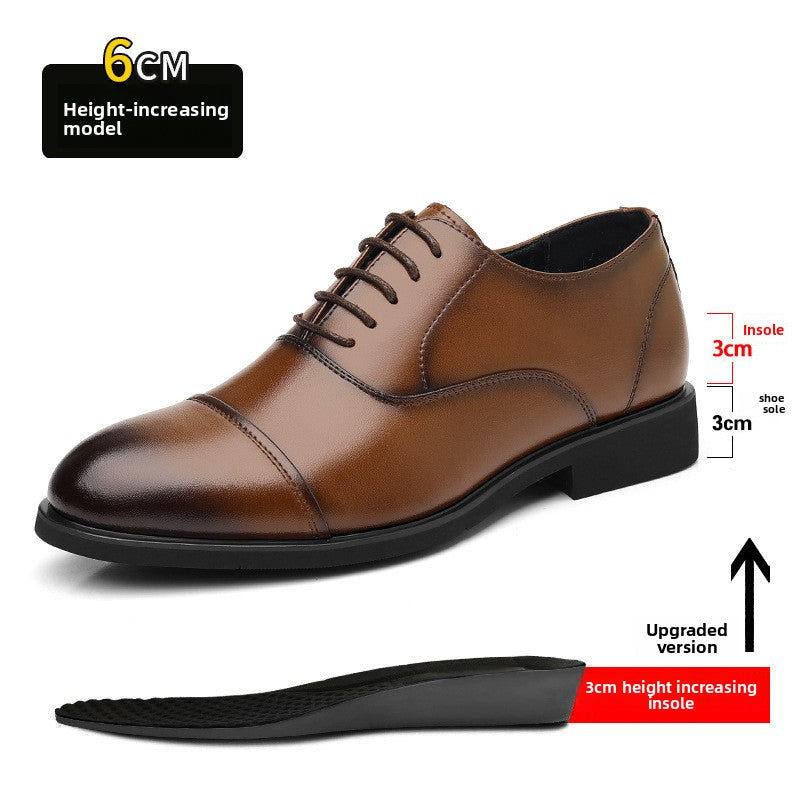 Mens Formal Leather Lace-Up Shoes