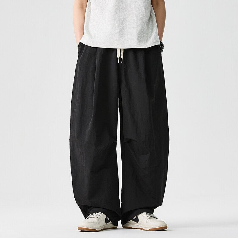 Loose Straight Leg Casual Pants