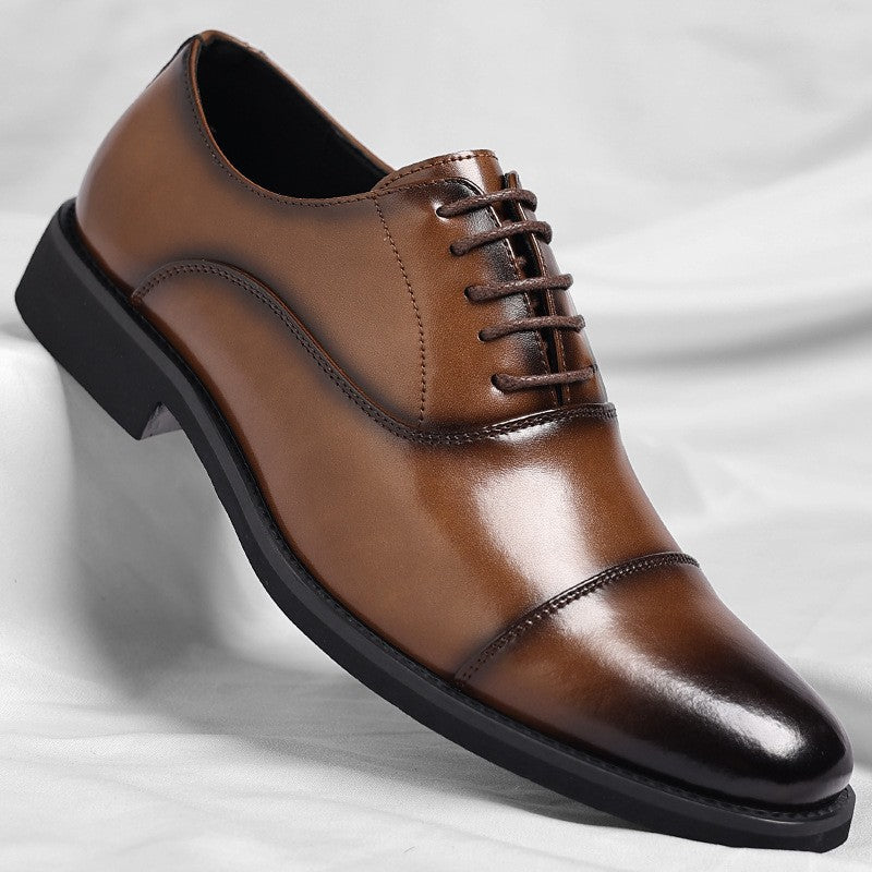 Mens Formal Leather Lace-Up Shoes